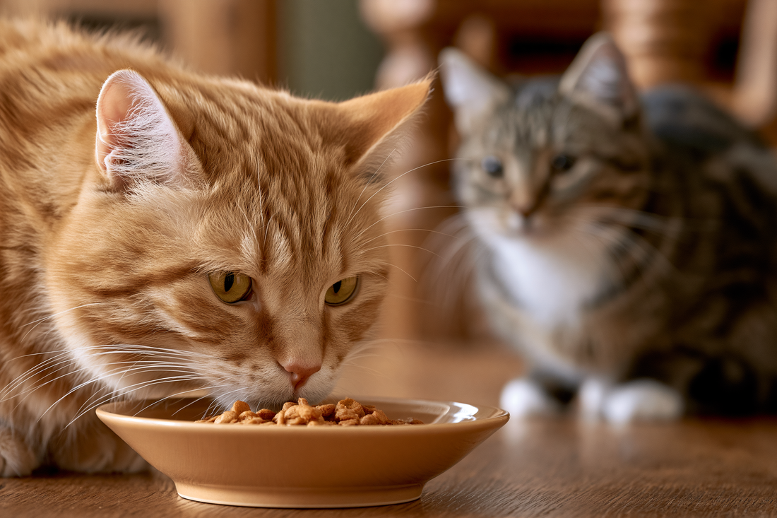 Food Competition Stress in Multi-Cat Homes: The Silent Mealtime Problem Many Cat Parents Miss