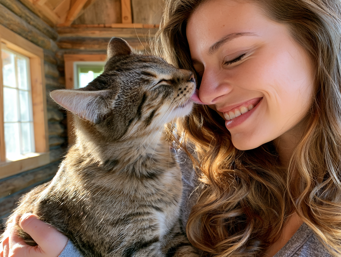 Why Does My Cat Lick Me? The Real Meaning Behind This Strange Cat Behavior